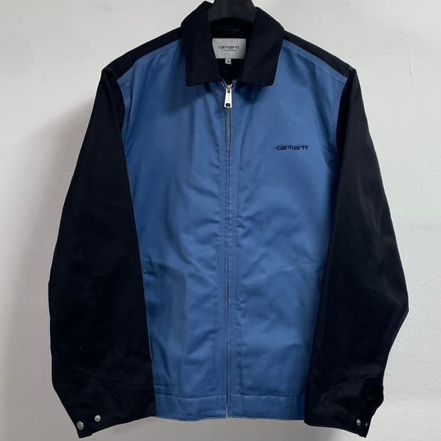 칼하트 WIP 모듈 스크립트 바이컬러 저지 자켓 (on.484)