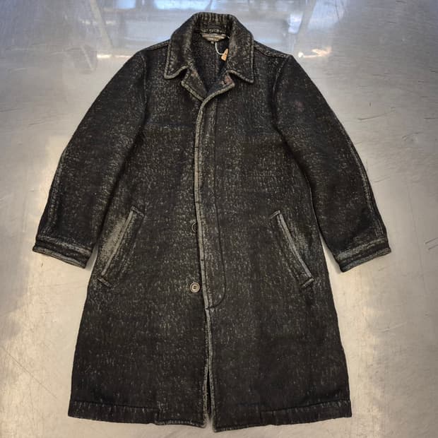 AD2004 꼼데가르송 옴므 플러스 디스트레스드 코트