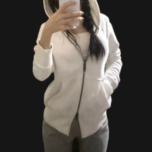 나이키 투웨이 화이트 슬림핏 후드집업