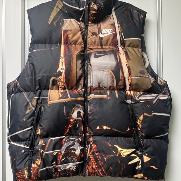 나이키 패딩 조끼 XL