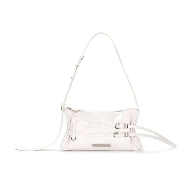 DOUBLE BELTED STRAP MINI BAG