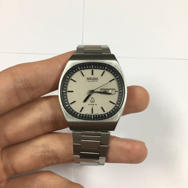 70s seiko type 2 quartz sports day-date
