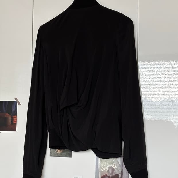 릭오웬스 드레이프 봄버 자켓