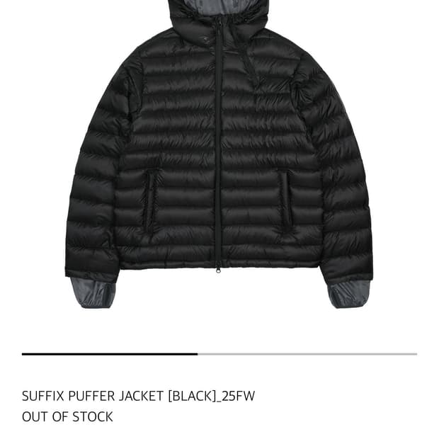산산기어 서픽스 25FW 블랙 2