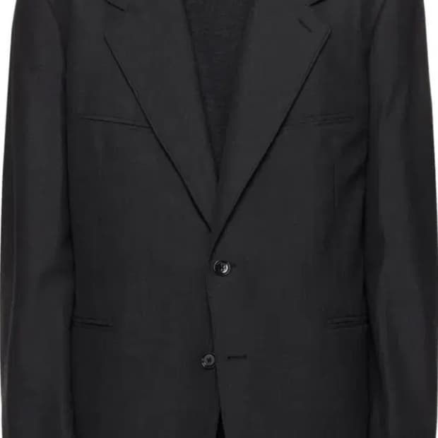 25ss 르메르 테일러드 싱글 브레스티드 자켓 캐비어
