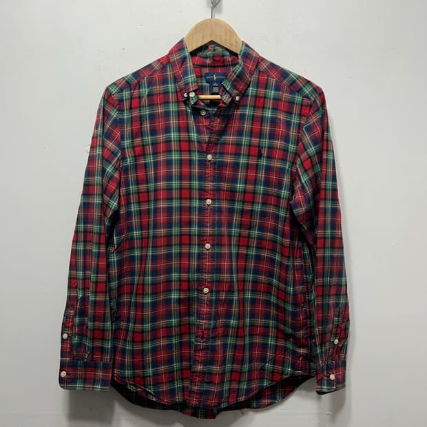 랄프로렌 폴로 체크 남성 남방 셔츠 M 