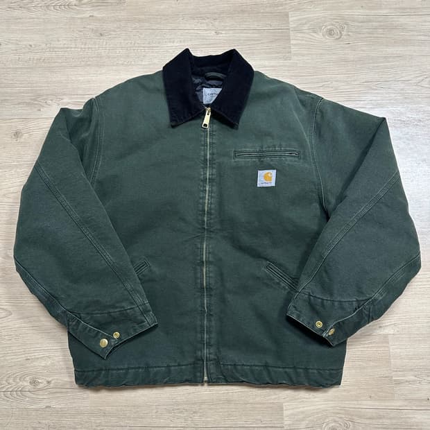칼하트 디트로이드 자켓 올리브