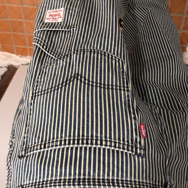 리바이스 스트라이프 카펜터 팬츠