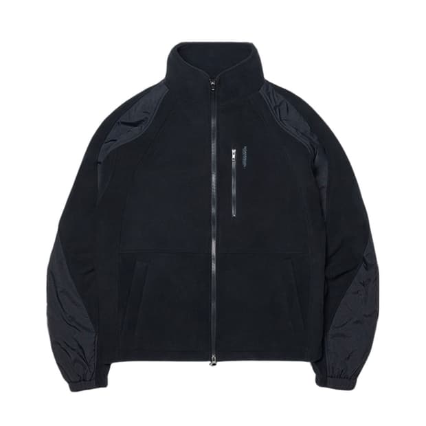 노매뉴얼 T.S 플리스 자켓 블랙 M사이즈