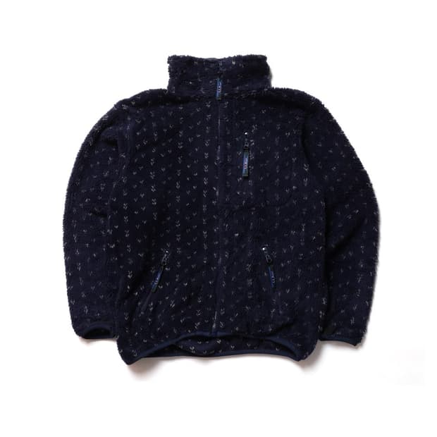엘엘빈 L.L.been Pattern Fleece Zip Up 
