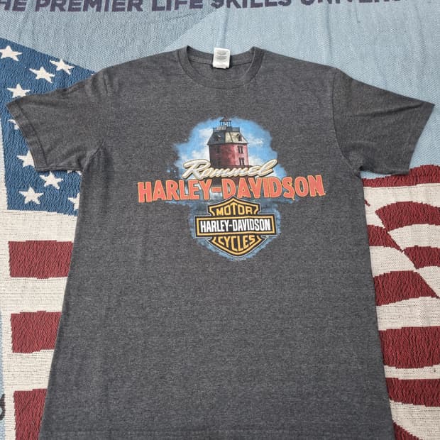 할리데이비슨 빈티지 티셔츠 (HARLEY-DAVIDSON)