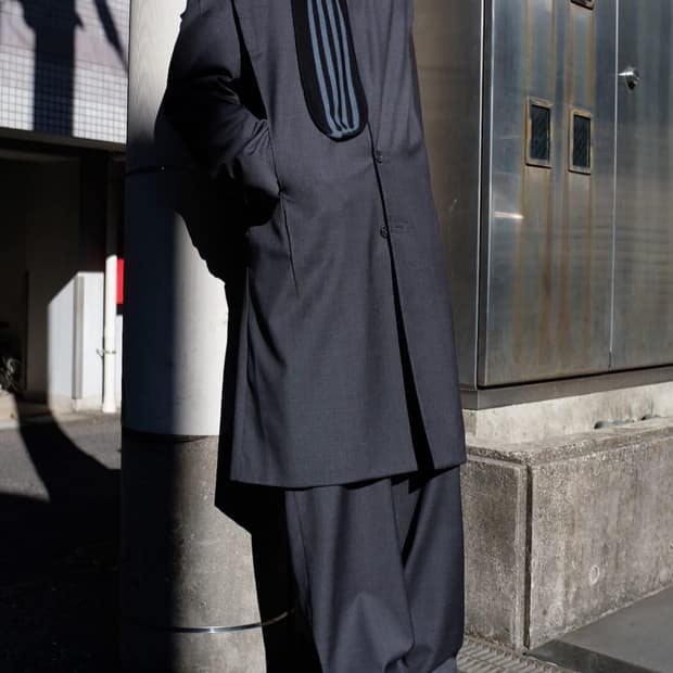 44) navin wide trouser charcoal grey