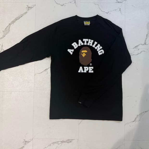 베이프 롱슬리브 bape long sleeve