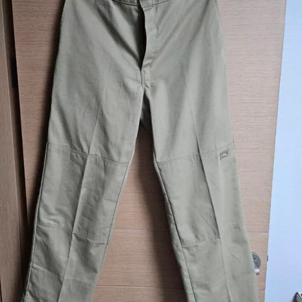 디키즈 더블니 베이지 카키 팬츠