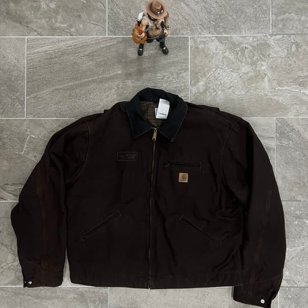 ( XL) 칼하트 디트로이트 자켓 J97 DKB 다크브라운