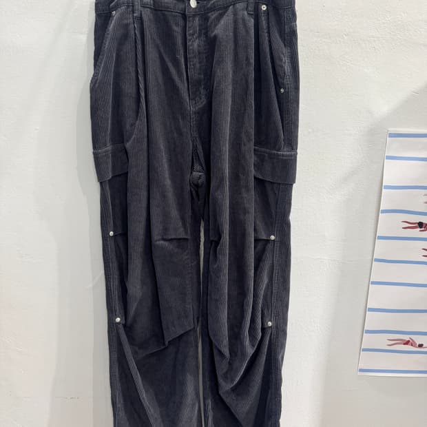vintage 코듀로이 카고팬츠
