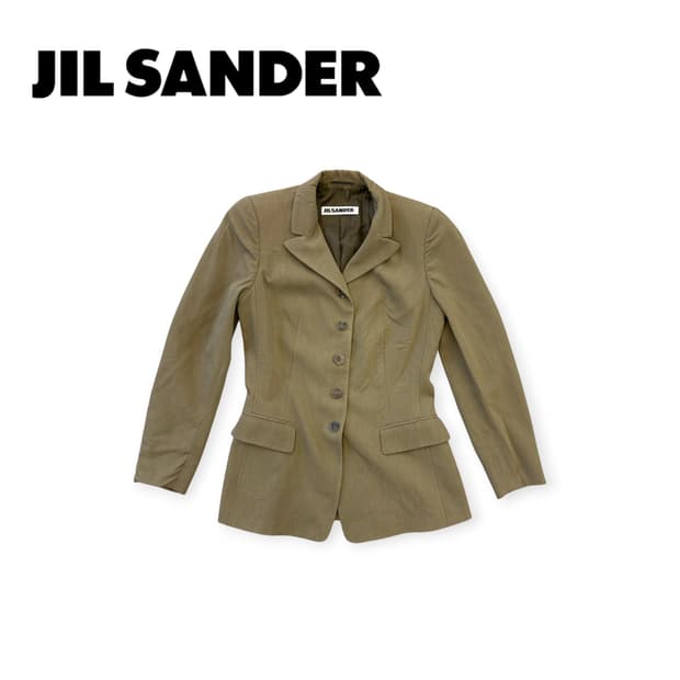 질샌더 실크 블렌드 블레이저