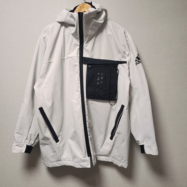 [2XL] 아디다스 기모 후드 바람막이