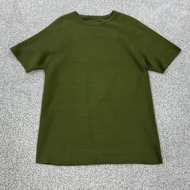 스노우피크 재팬 WG 스트레치 니트 반팔