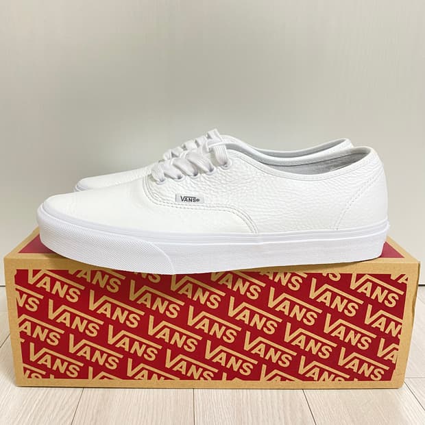 VANS Authentic Premium Leather TrueWhite