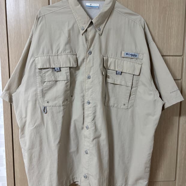 컬럼비아 PFG 피싱 유틸리티 반팔 셔츠