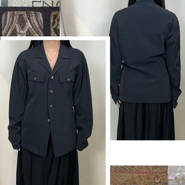 90s 이세이 미야케 나일론 트러커 자켓