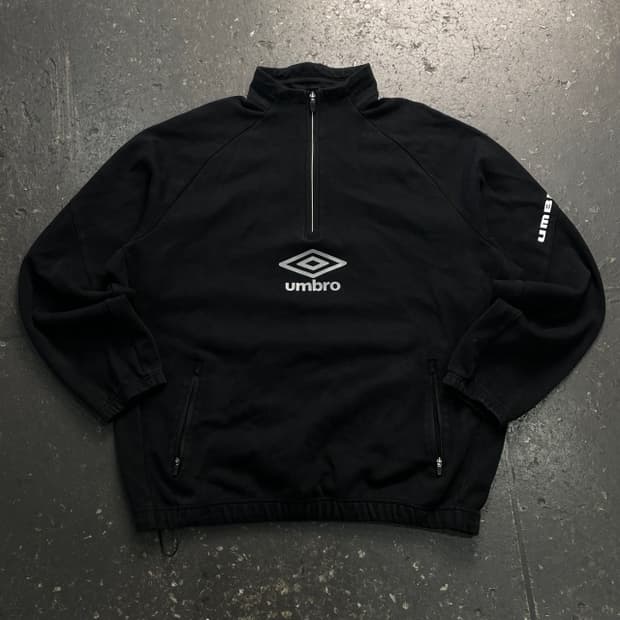 105 엄브로 반집업 맨투맨