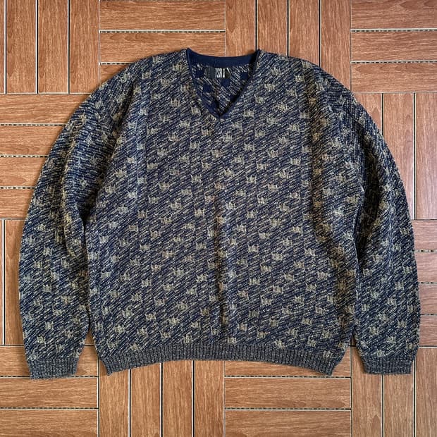 Tsr made in usa vintage knit sweater