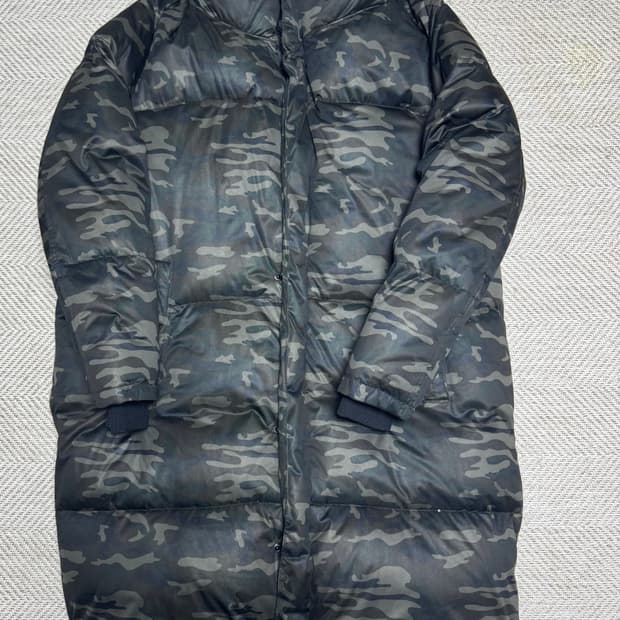 자라 밀리터리 롱패딩