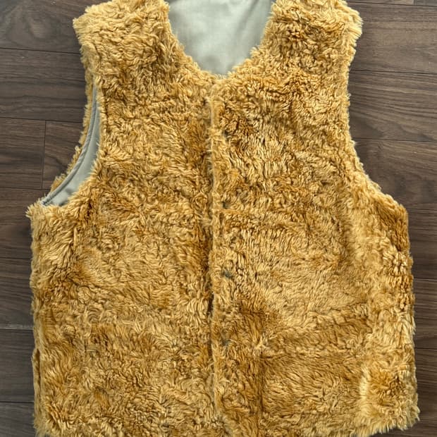 Engineered Garments 양털 조끼 S