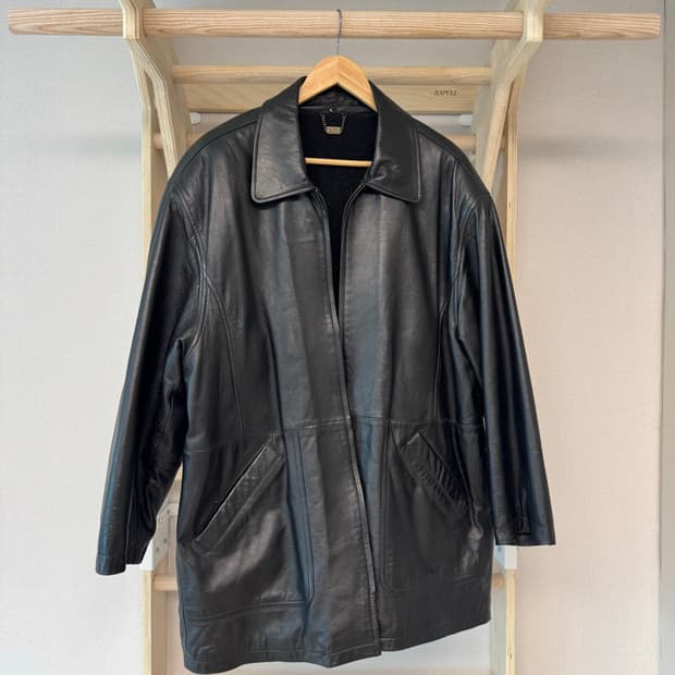 (105)가죽자켓 카코트 양가죽