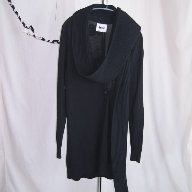 Acne 스카프 가디건