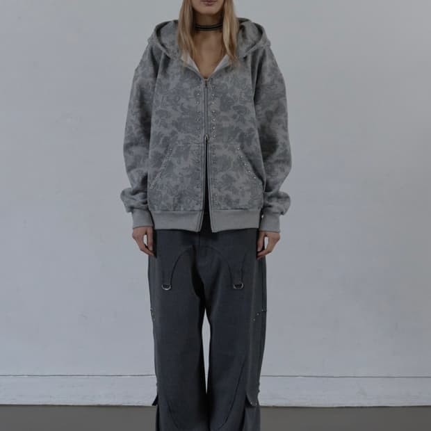 셋업이엑스이 후드집업