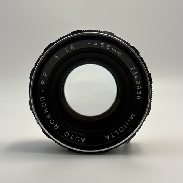 미놀타 MINOLTA ROKKOR-PF 55mm 1.8렌즈