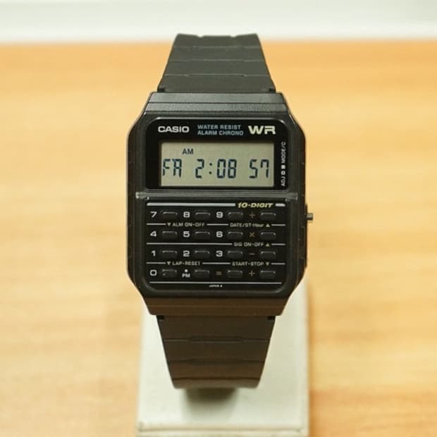 80s 카시오 ca-61w 10digit  481 데이터 뱅크 시계