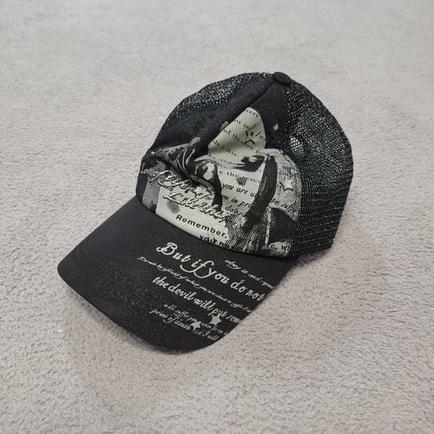 Y2k mesh cap