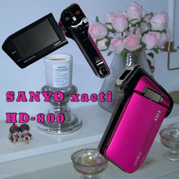 작례 포함) 산요 작티 HD800 캠코더 디지털 카메라