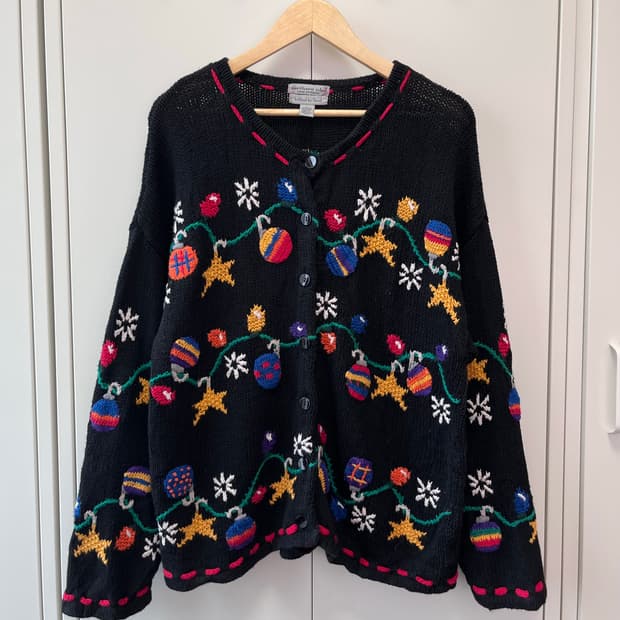 Northern isles 프리미엄 크리스마스 니트 가디건