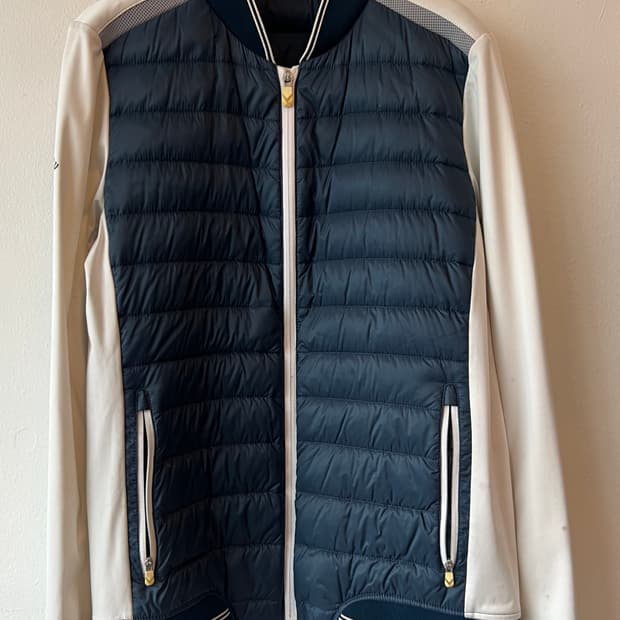 캘러웨이  네이비 간절기 골프 구스경량패딩
