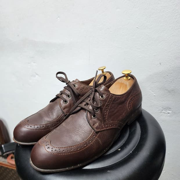 커스텀멜로우 유니온 메이드 브라운 윙팁