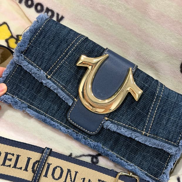 [신상✨프리뷰세일] 트루릴리젼 데님 크로스백 빈티지 y2k 