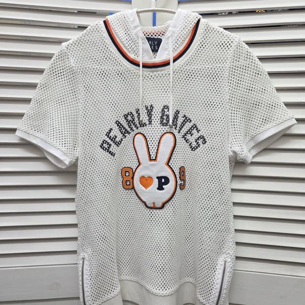 파리게이츠 골프 메쉬 후드 티셔츠