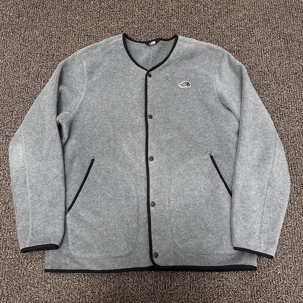 노스페이스 후리스 집업 가디건 자켓 그레이 110(2XL)