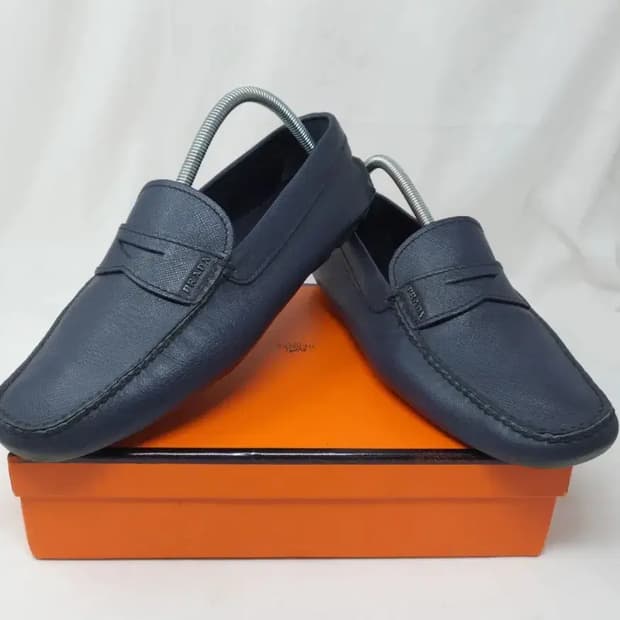 정품 프라다 사피아노 드라이빙 슈즈 270mm