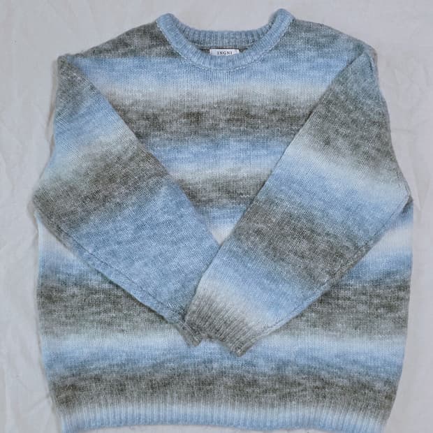 IKGNI 잉그니 모리걸 소다 포그 빈티지 니트
