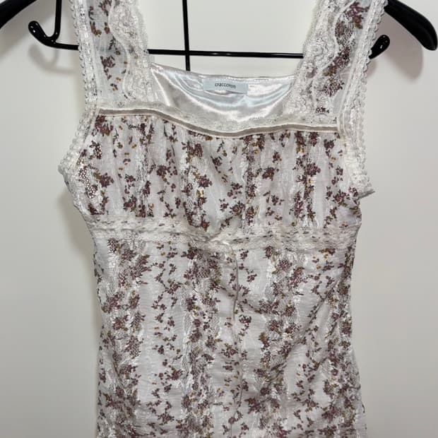 빈티지 페어리 잔꽃 슬리브리스