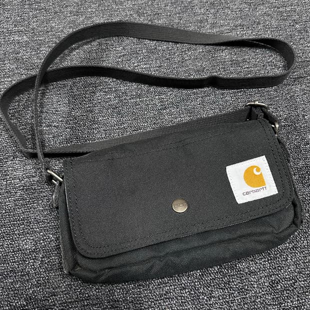 칼하트 크로스바디 호리존탈백 블랙 