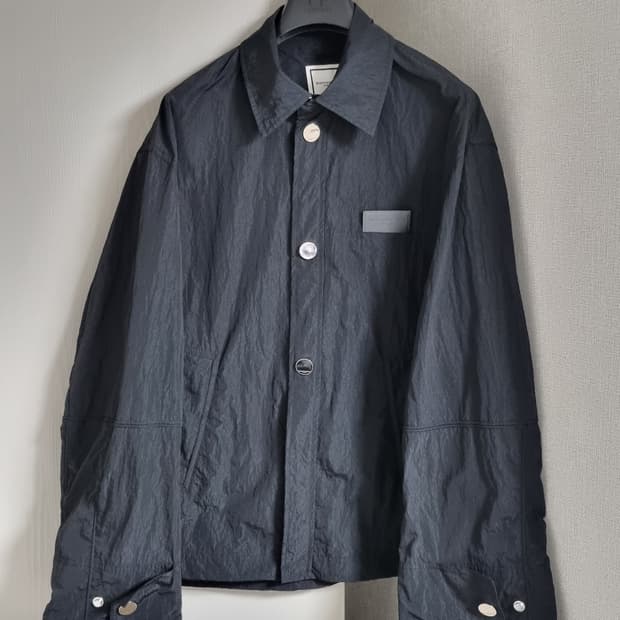 우영미 나일론 셔츠 자켓