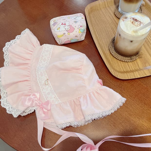 로리타 핑크 보닛