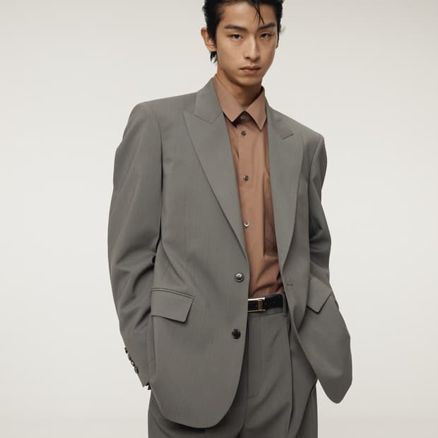 렉토 25FW 파우더리 코튼 웨스턴 셔츠 러스트 핑크